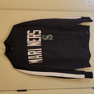 47 Brand Seattle MARINERS Full Zip Sweatshirt Size XL